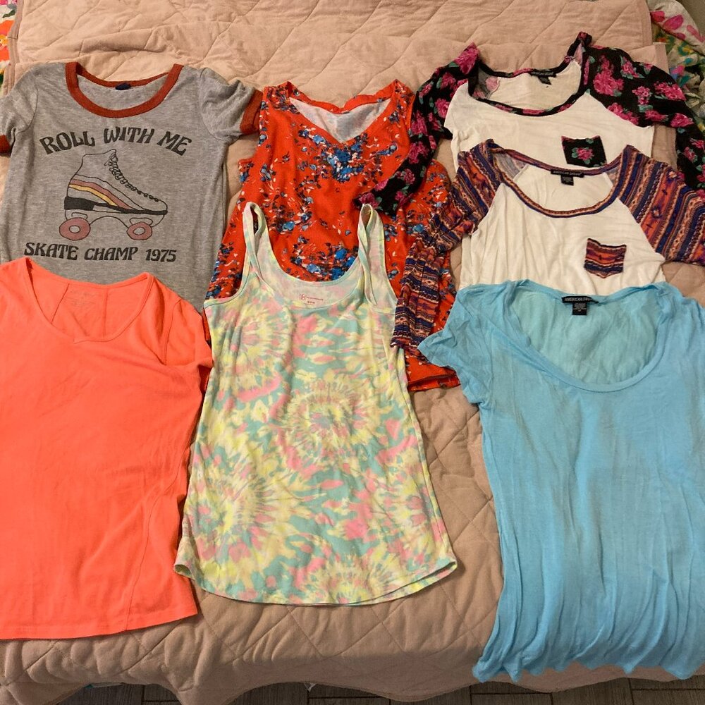 Six Assorted Juniors Shirts